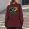 "Anxiety Girl" Unisex Longsleeve T-shirt | Gildan 2400