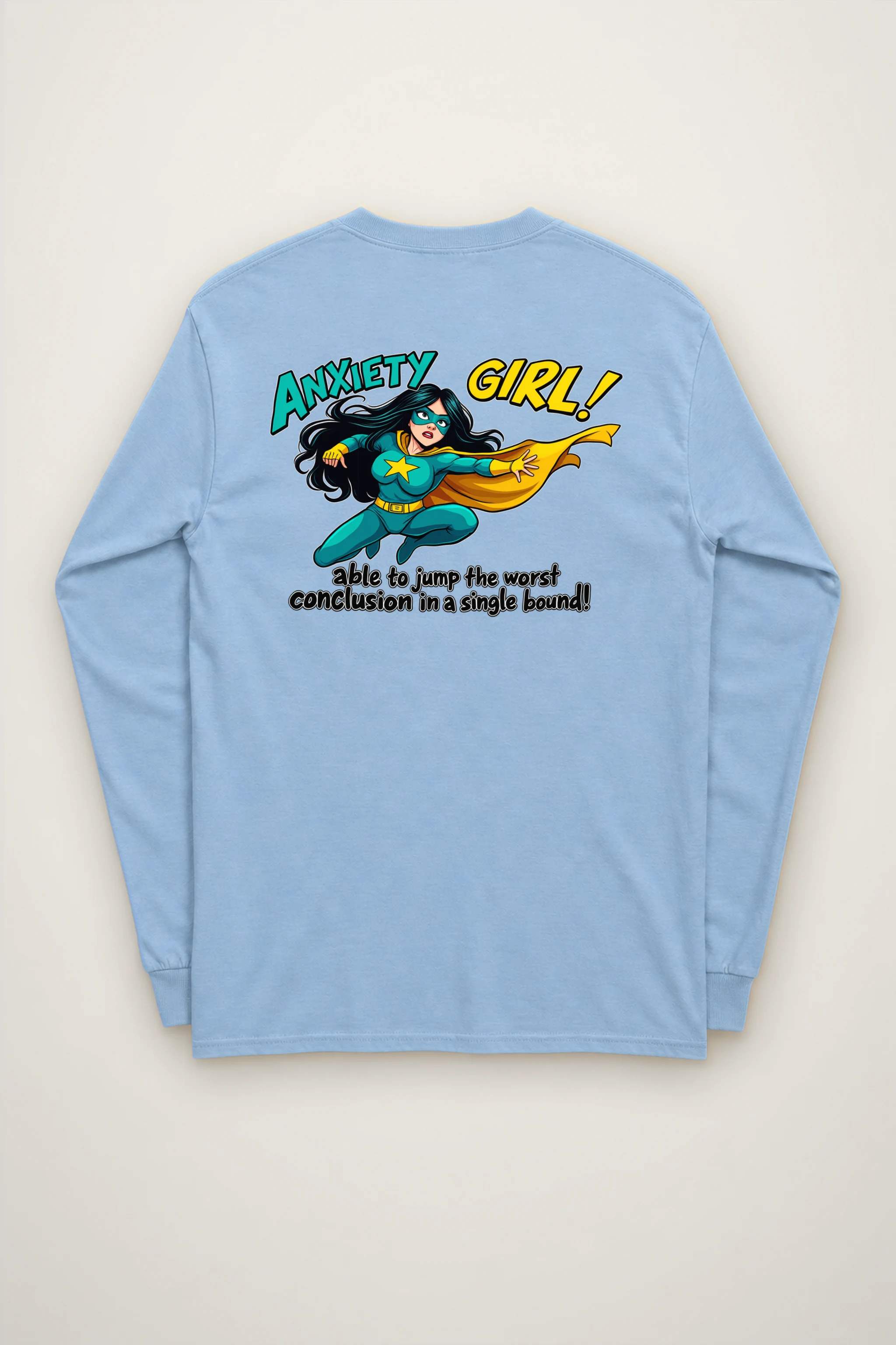 "Anxiety Girl" Unisex Longsleeve T-shirt