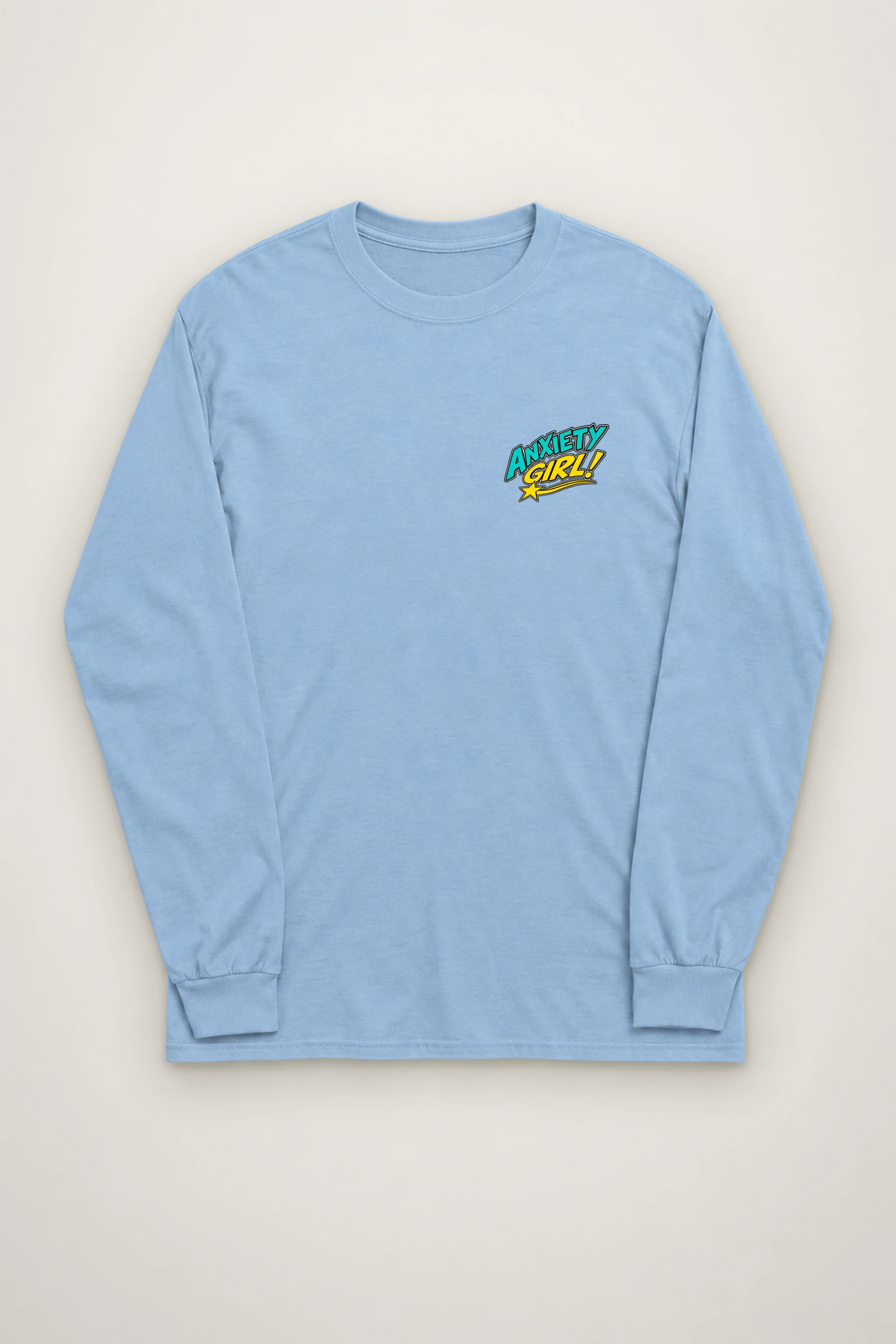 "Anxiety Girl" Unisex Longsleeve T-shirt