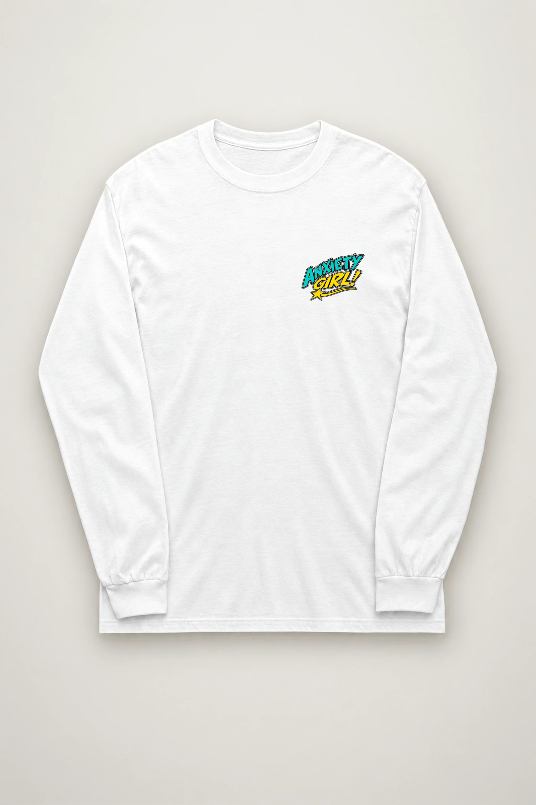 "Anxiety Girl" Unisex Longsleeve T-shirt