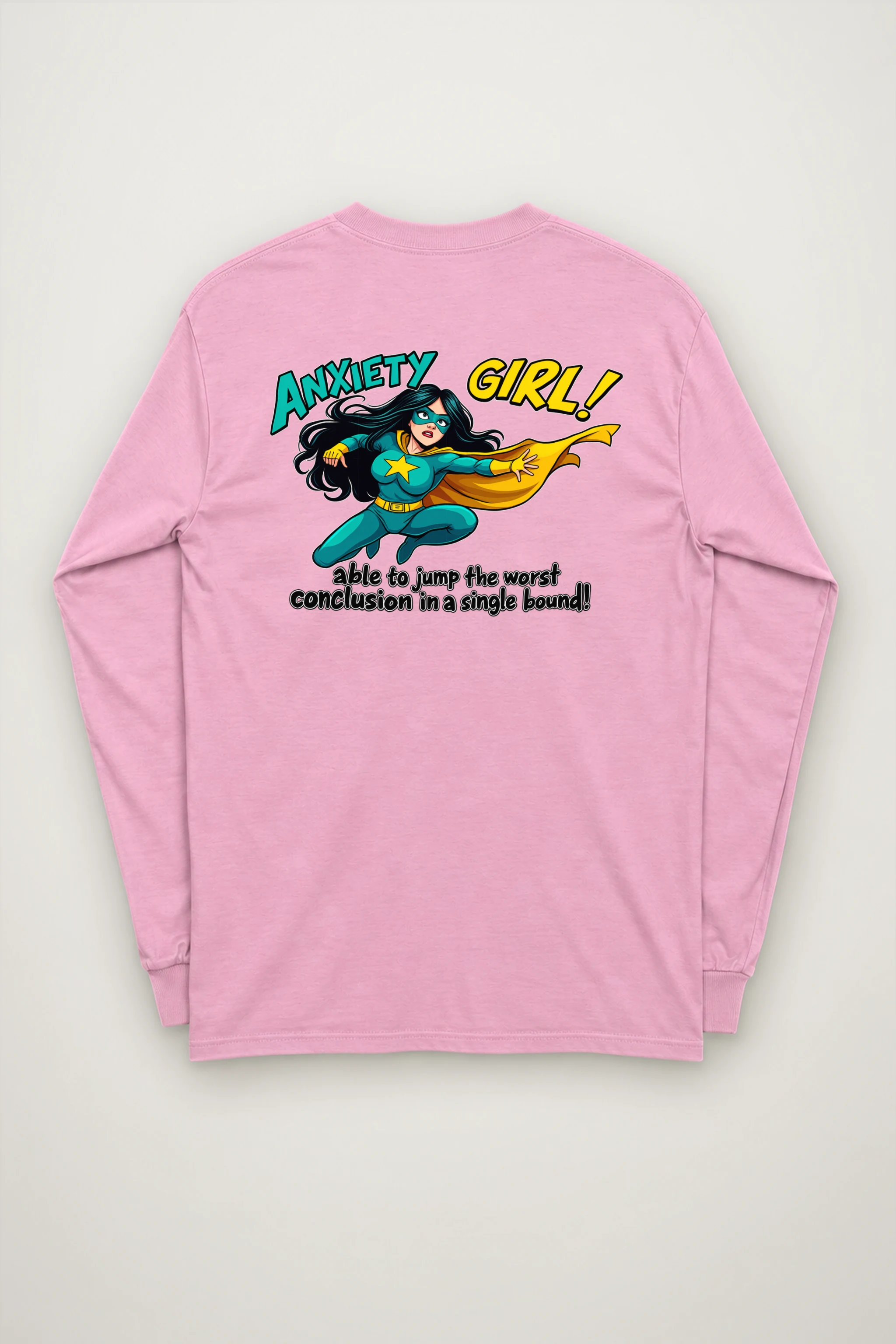 "Anxiety Girl" Unisex Longsleeve T-shirt