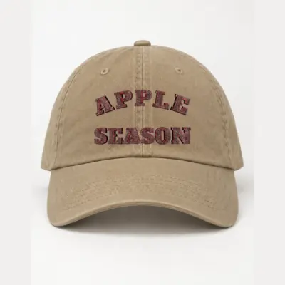"Apple Season" Classic Dad Hat · Embroidered | Yupoong 6245CM