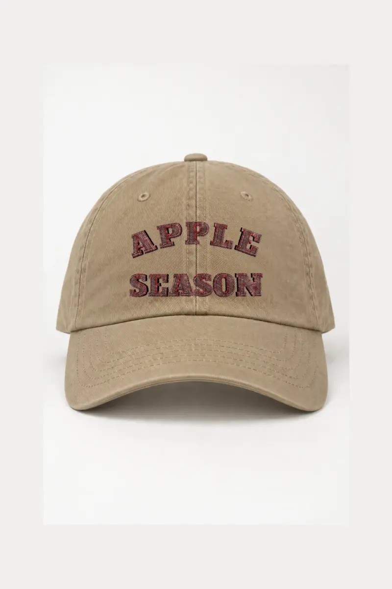 "Apple Season" Classic Dad Hat · Embroidered | Yupoong 6245CM