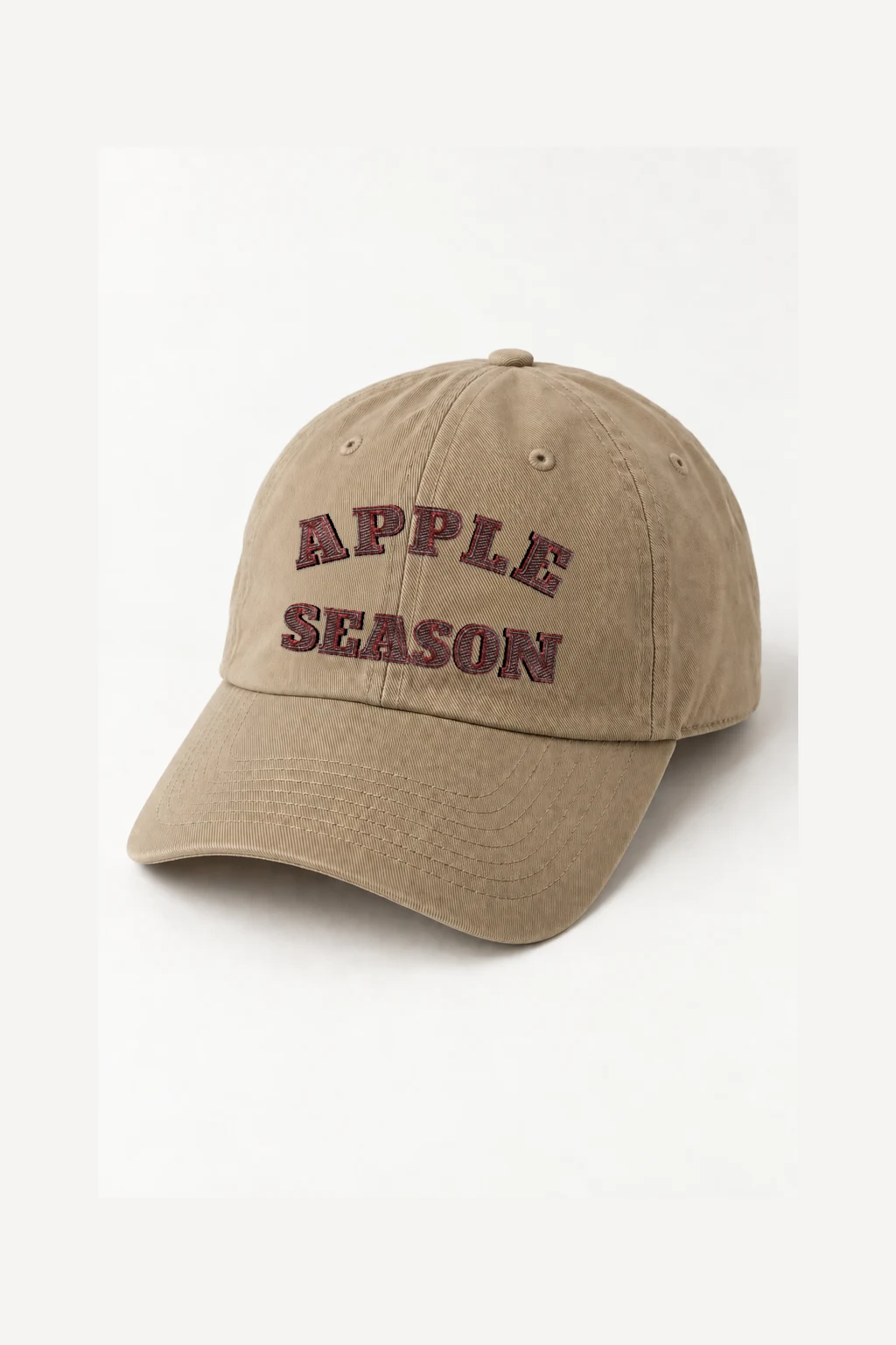 "Apple Season" Classic Dad Hat · Embroidered | Yupoong 6245CM
