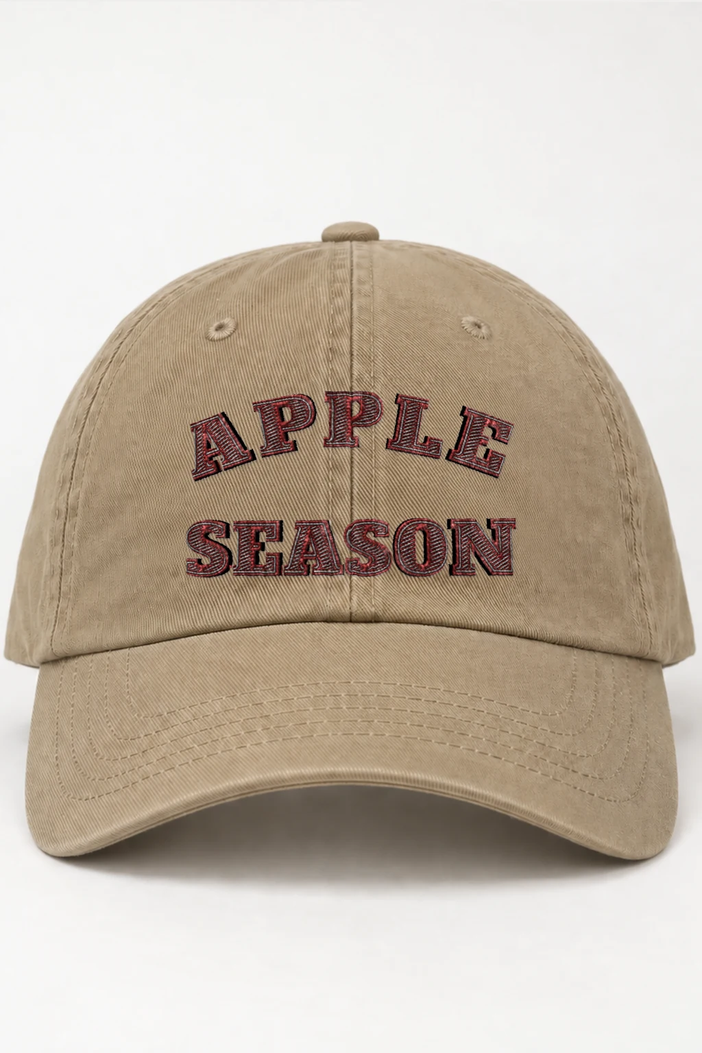 "Apple Season" Classic Dad Hat · Embroidered | Yupoong 6245CM