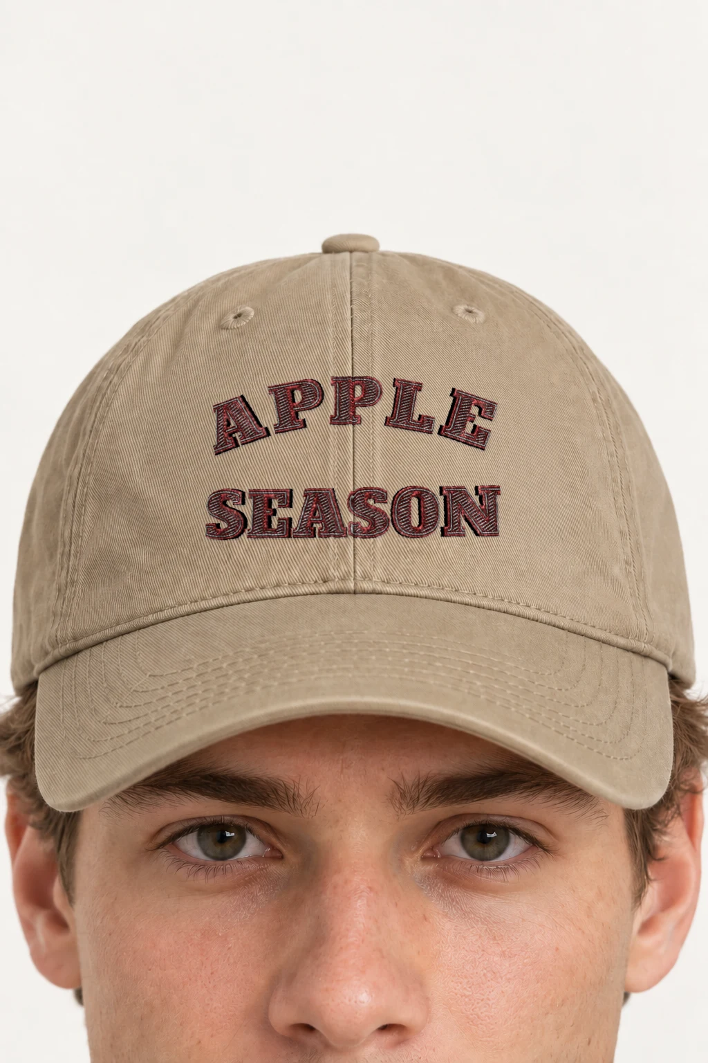"Apple Season" Classic Dad Hat · Embroidered | Yupoong 6245CM