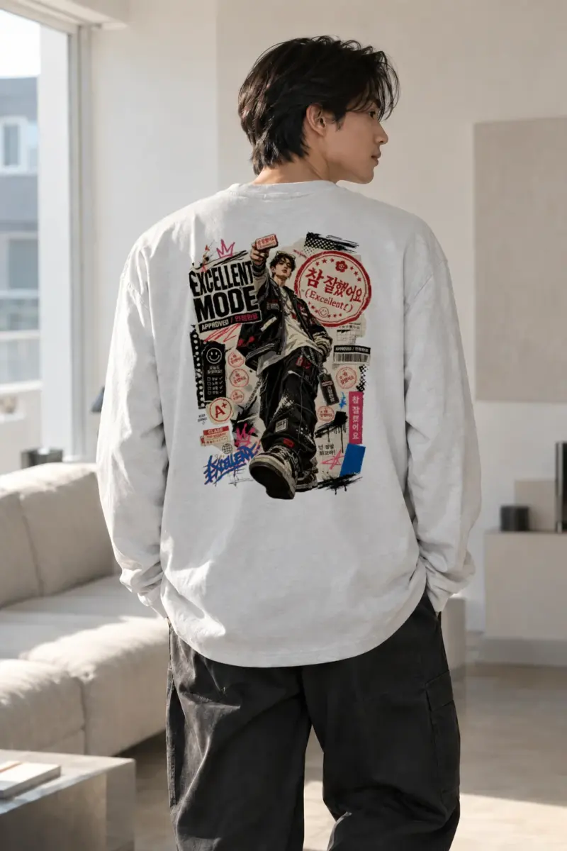 “Approved Mode” Unisex Longsleeve T-shirt | Gildan 2400