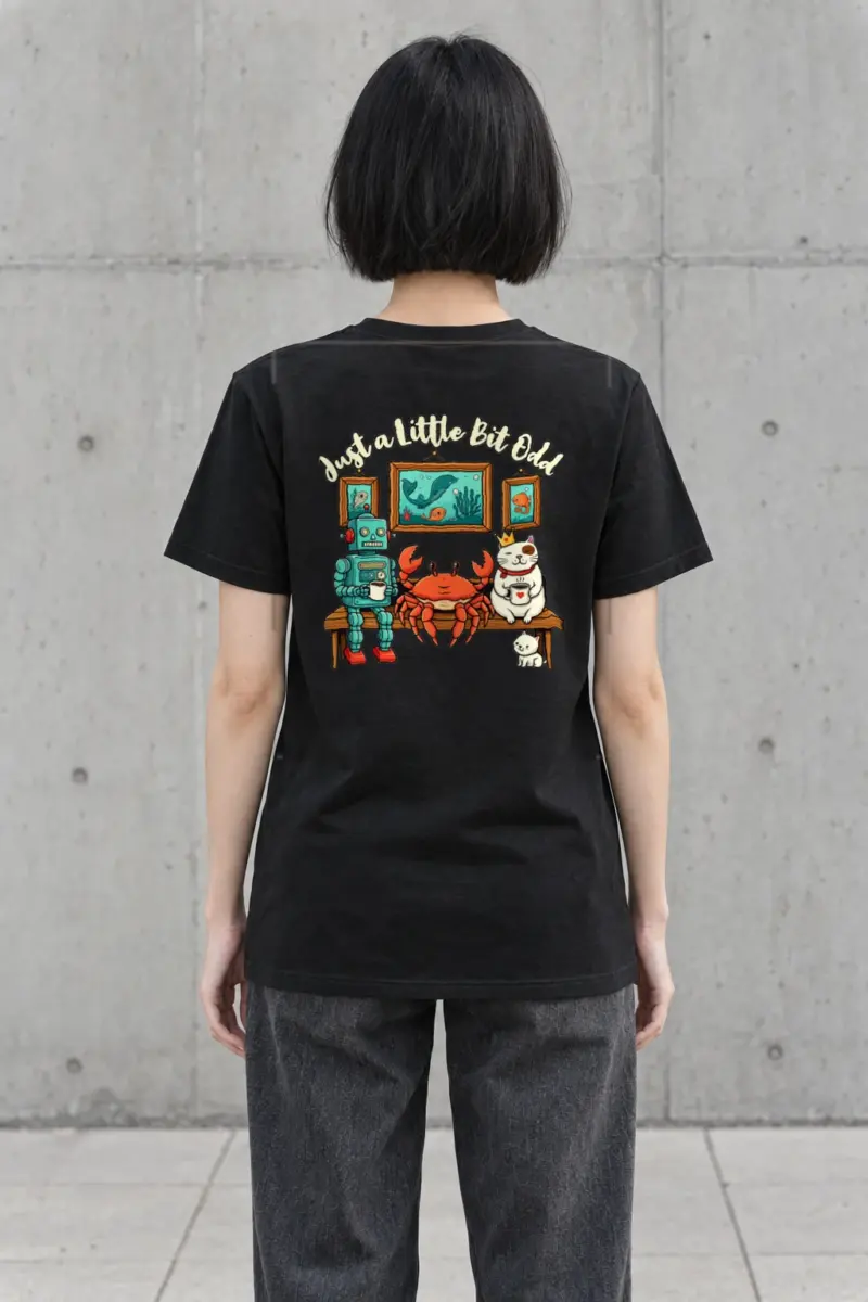 "Aquarium Misfits" Heavyweight Unisex Crewneck T-shirt