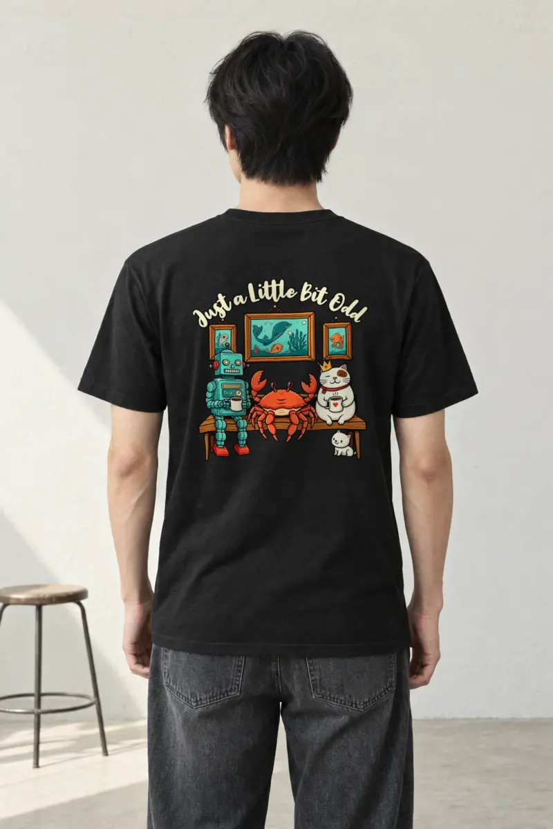 "Aquarium Misfits" Heavyweight Unisex Crewneck T-shirt