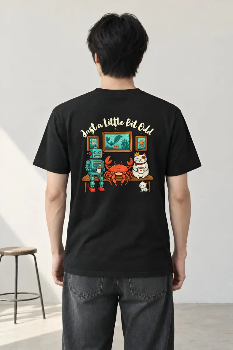 "Aquarium Misfits" Heavyweight Unisex Crewneck T-shirt