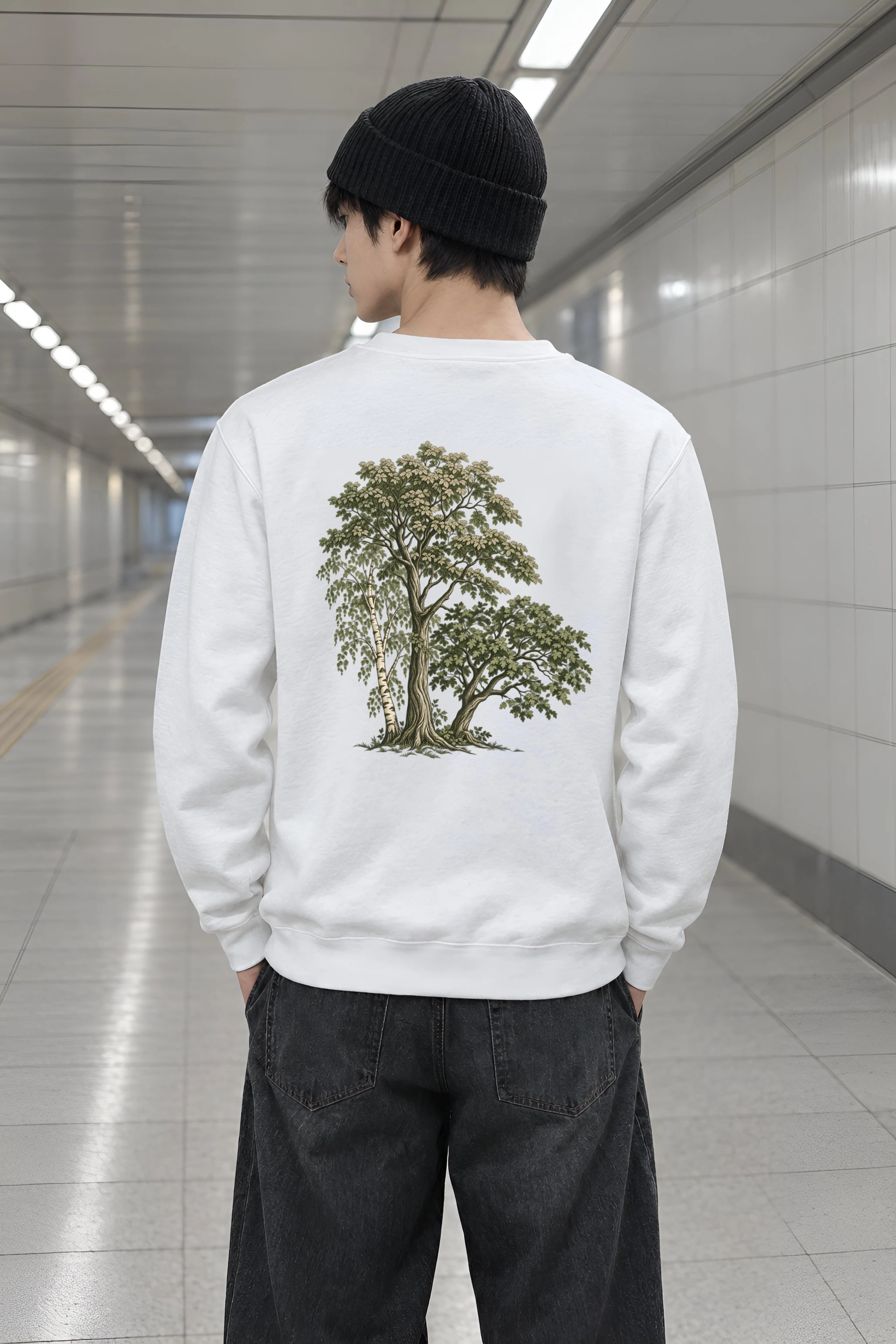 "Arboretum Study" Heavy Blend Unisex Crewneck Sweatshirt