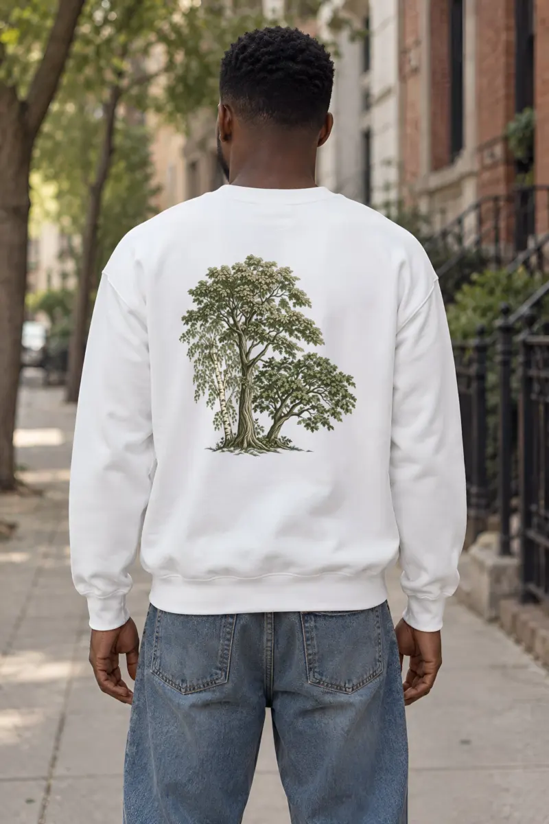 "Arboretum Study" Heavy Blend Unisex Crewneck Sweatshirt