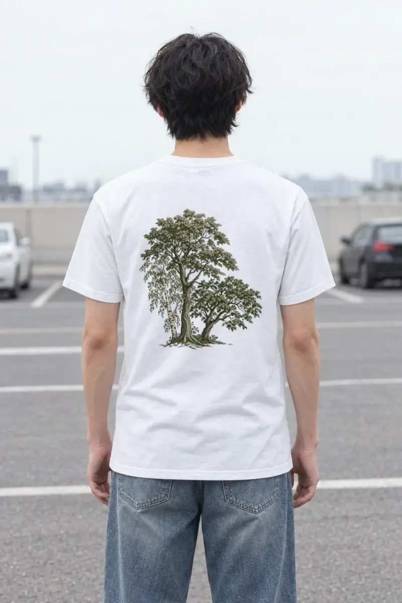 "Arboretum Study" Heavyweight Unisex Crewneck T-shirt
