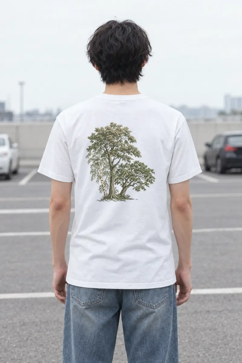 "Arboretum Study" Heavyweight Unisex Crewneck T-shirt