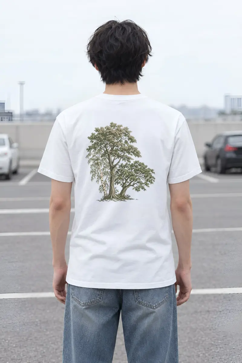 "Arboretum Study" Heavyweight Unisex Crewneck T-shirt