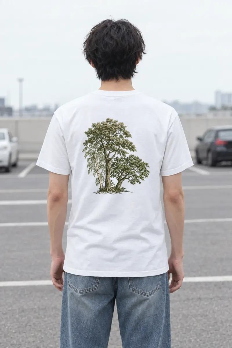"Arboretum Study" Heavyweight Unisex Crewneck T-shirt