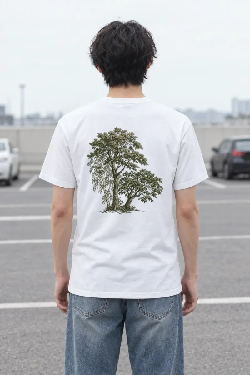 "Arboretum Study" Heavyweight Unisex Crewneck T-shirt