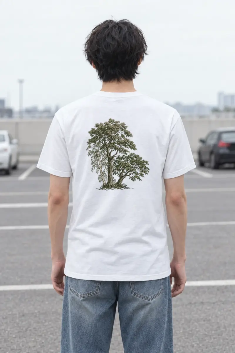 "Arboretum Study" Heavyweight Unisex Crewneck T-shirt