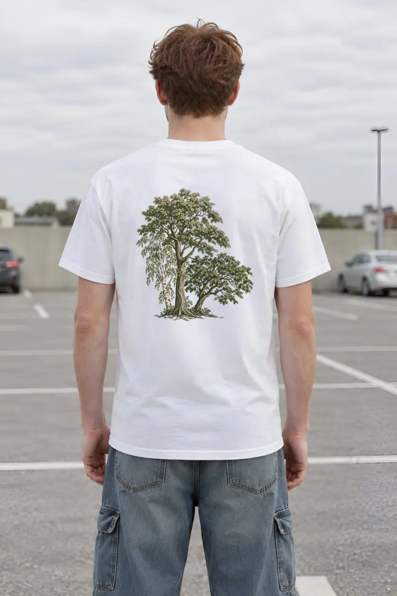 "Arboretum Study" Heavyweight Unisex Crewneck T-shirt