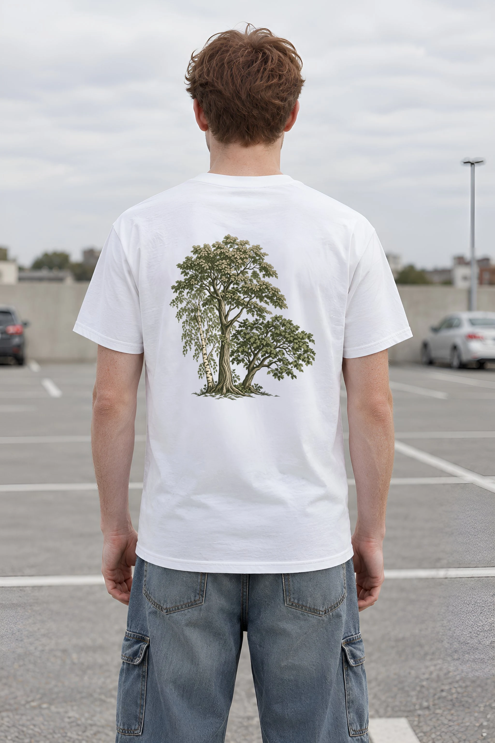 "Arboretum Study" Heavyweight Unisex Crewneck T-shirt