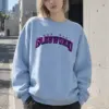 "Arched Seven Star Lettering" Heavy Blend Unisex Crewneck Sweatshirt | Gildan 18000