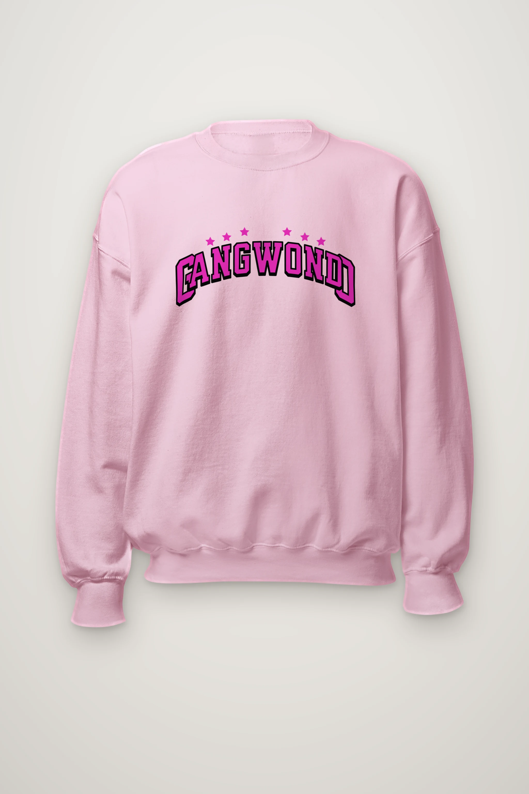 "Arched Seven Star Lettering" Heavy Blend Unisex Crewneck Sweatshirt