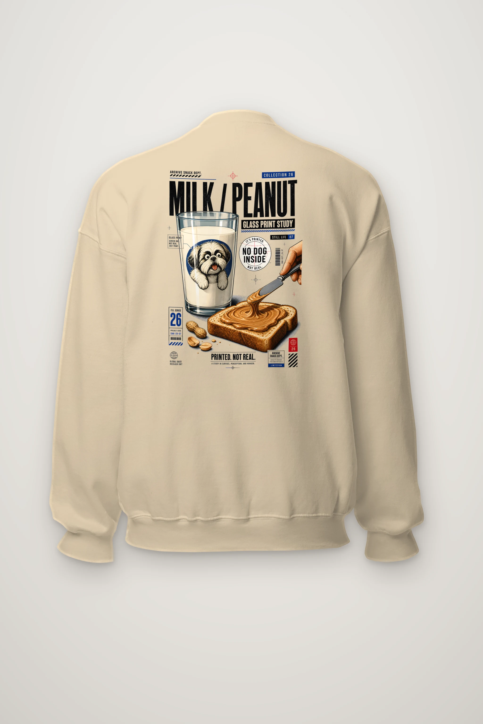 "Archive Snack Dept." Heavy Blend Unisex Crewneck Sweatshirt