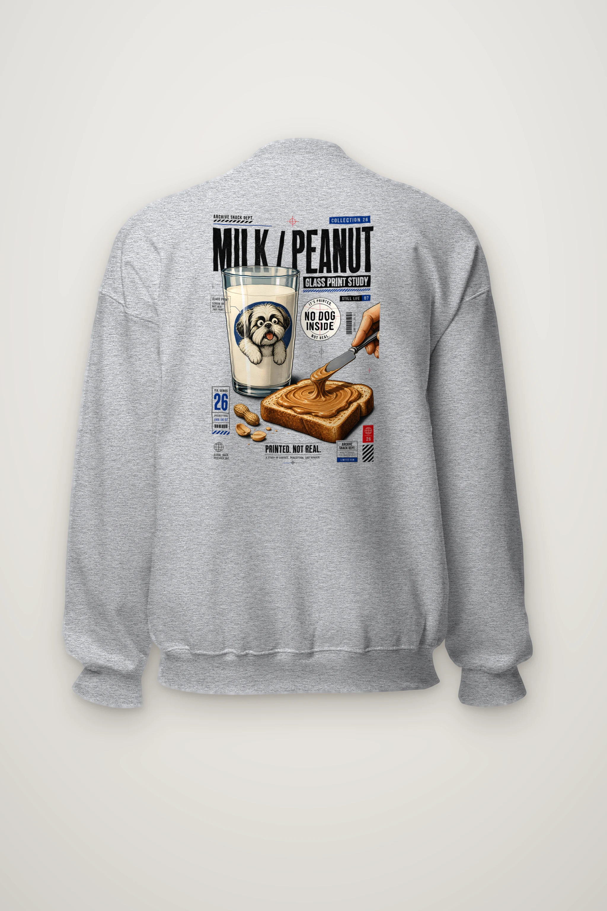 "Archive Snack Dept." Heavy Blend Unisex Crewneck Sweatshirt