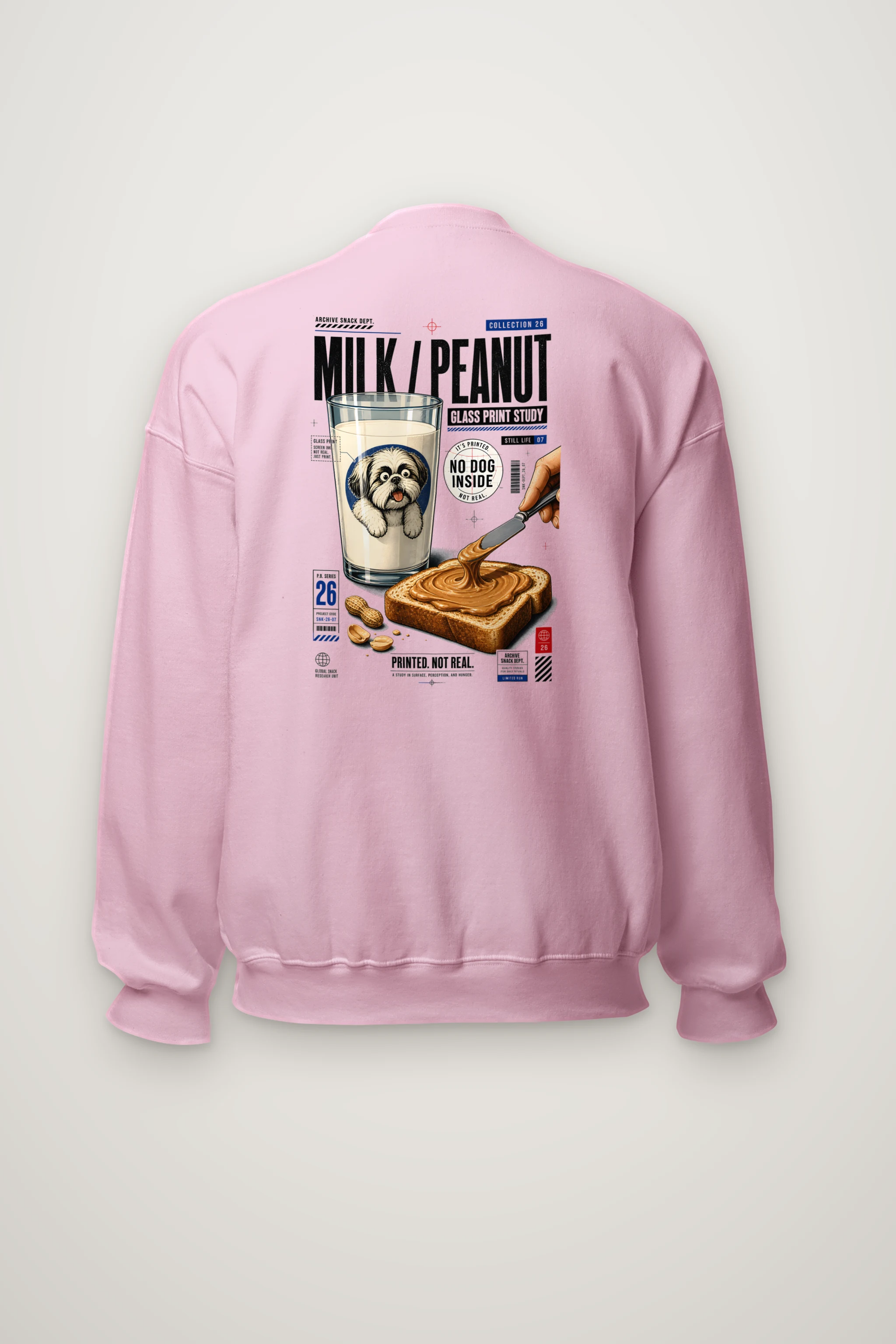 "Archive Snack Dept." Heavy Blend Unisex Crewneck Sweatshirt