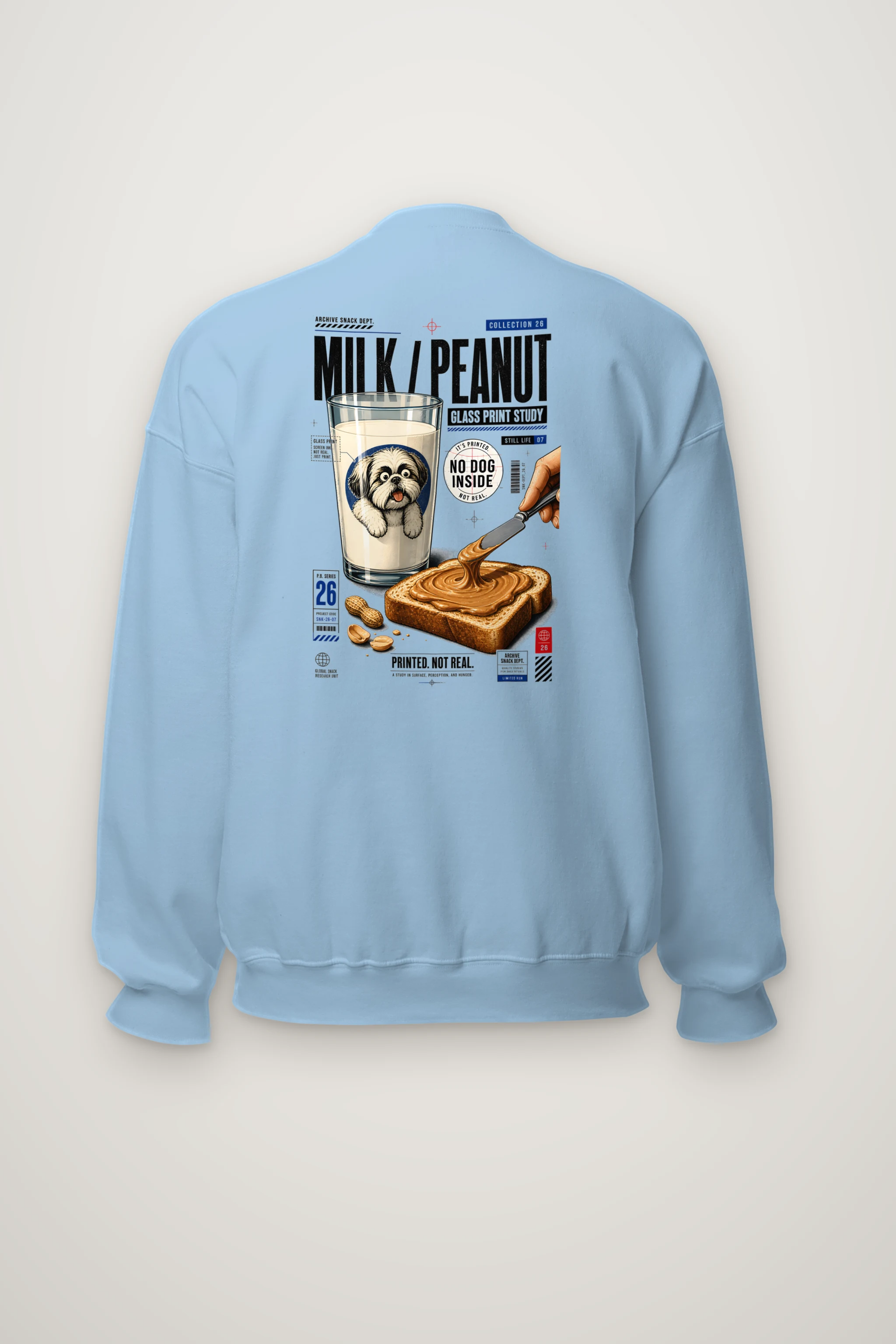 "Archive Snack Dept." Heavy Blend Unisex Crewneck Sweatshirt