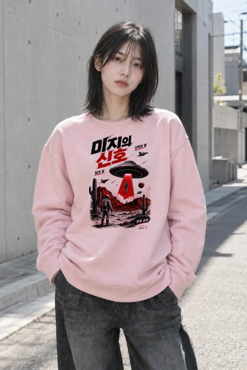 "Area 79 Signal" Heavy Blend Unisex Crewneck Sweatshirt | Gildan 18000