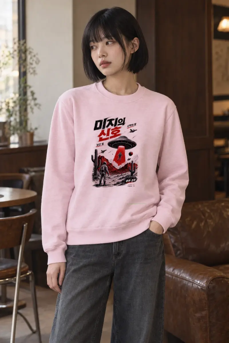 "Area 79 Signal" Heavy Blend Unisex Crewneck Sweatshirt
