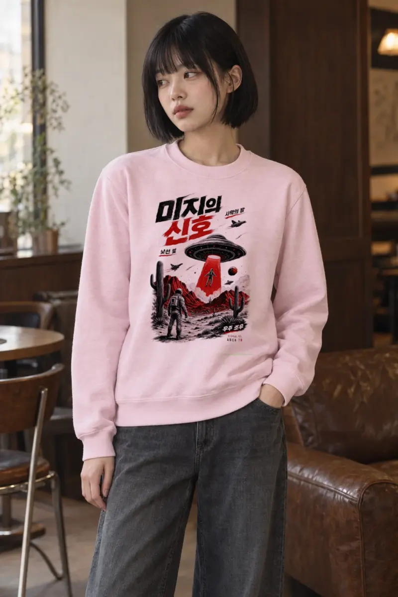 "Area 79 Signal" Heavy Blend Unisex Crewneck Sweatshirt