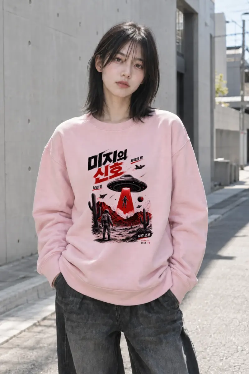 "Area 79 Signal" Heavy Blend Unisex Crewneck Sweatshirt | Gildan 18000