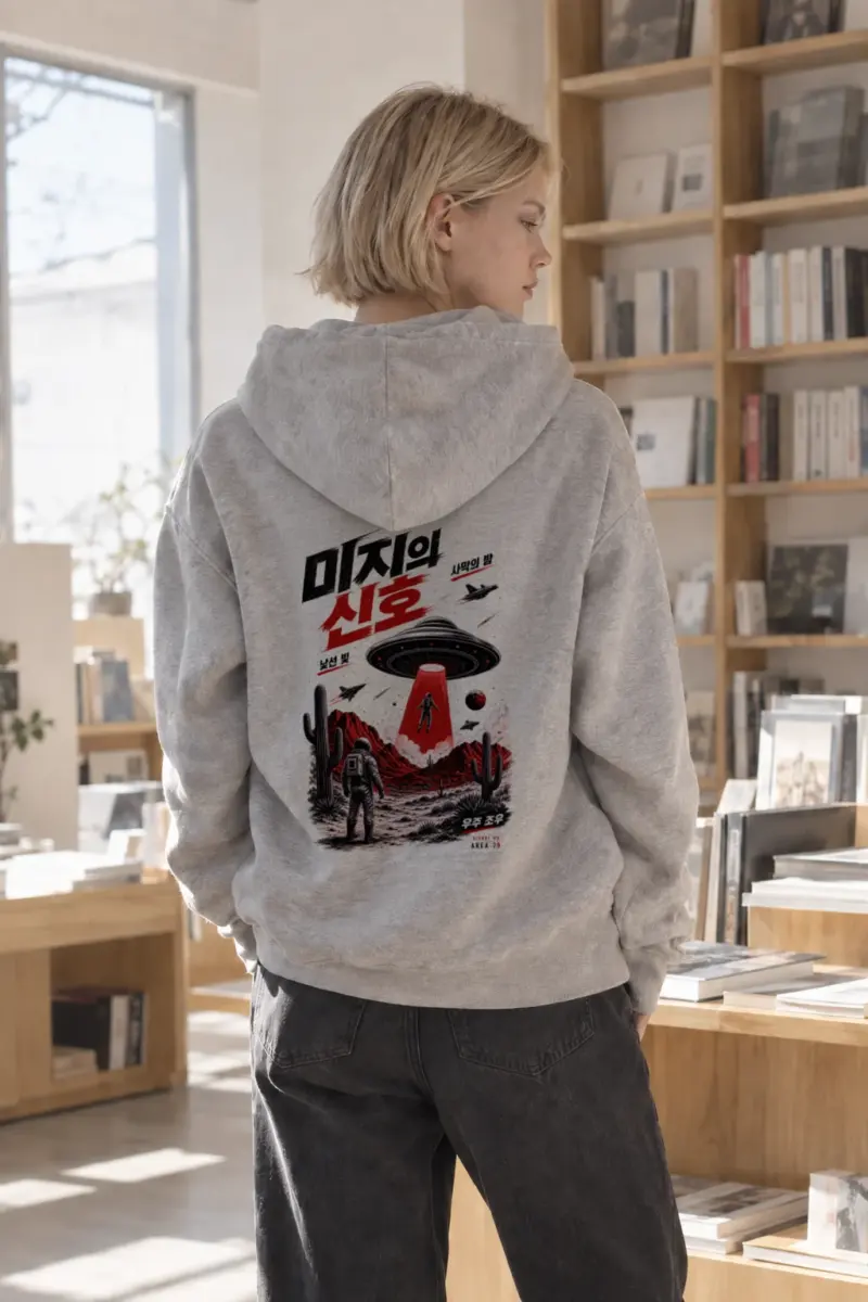“Area 79 Signal” Heavy Blend Unisex Pullover Hoodie | Gildan 18500