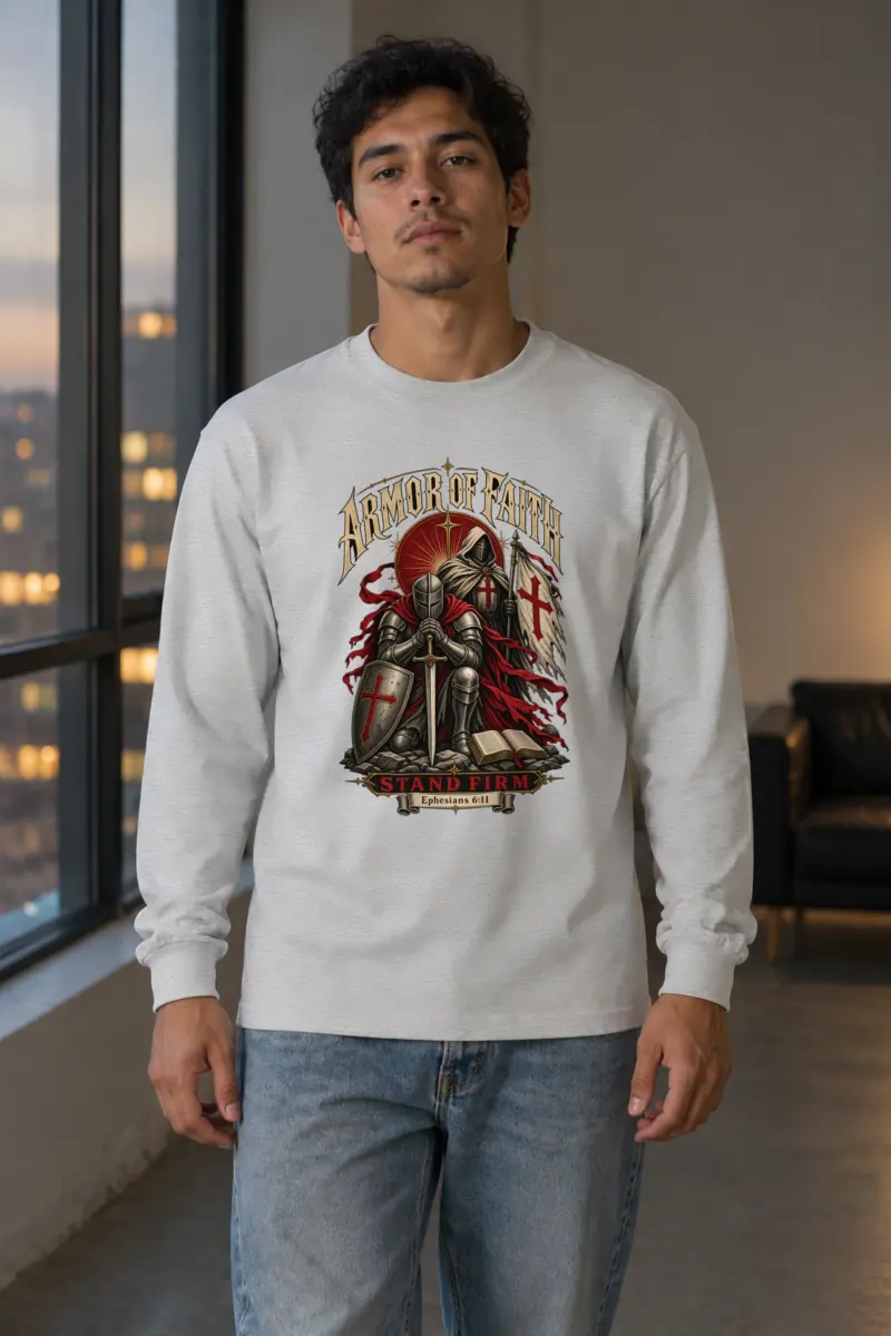 "Armor Of Faith" Unisex Longsleeve T-shirt
