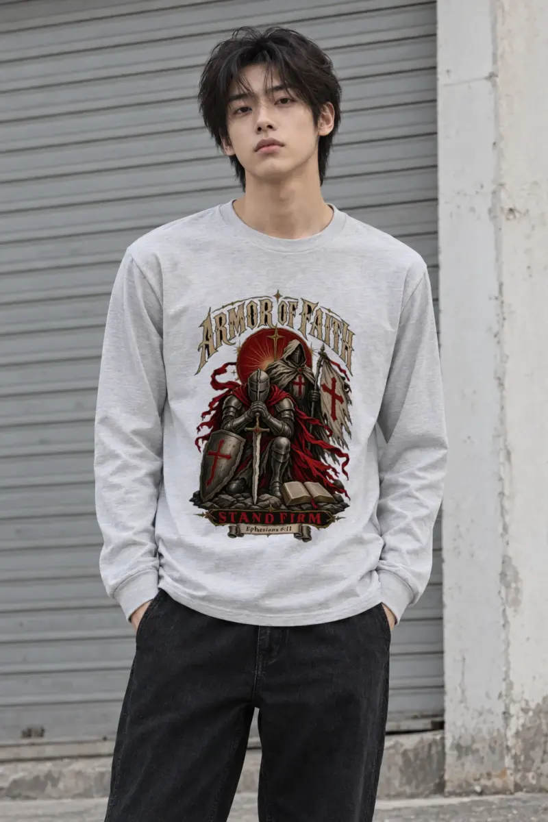 "Armor Of Faith" Unisex Longsleeve T-shirt