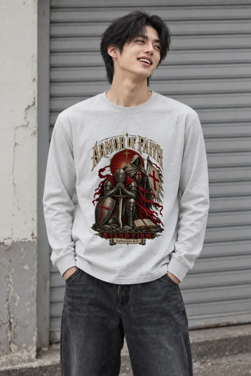 "Armor Of Faith" Unisex Longsleeve T-shirt