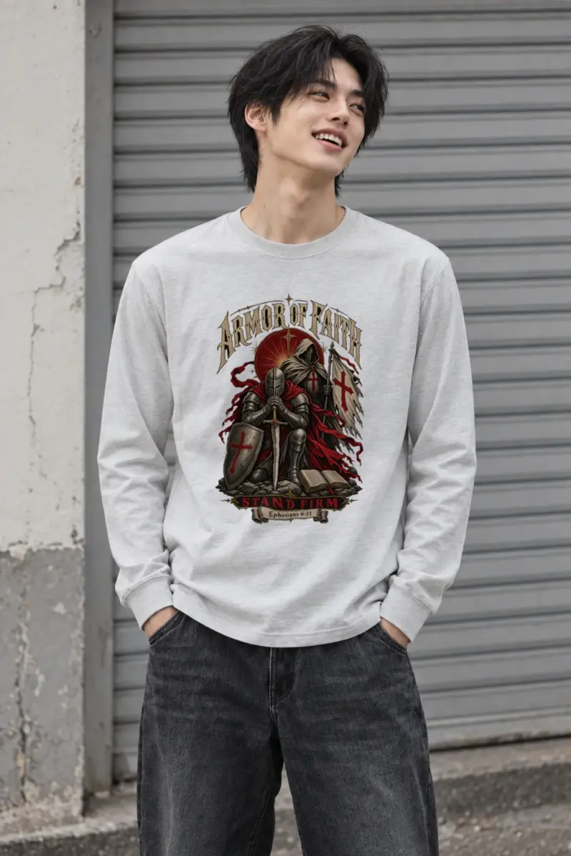 "Armor Of Faith" Unisex Longsleeve T-shirt