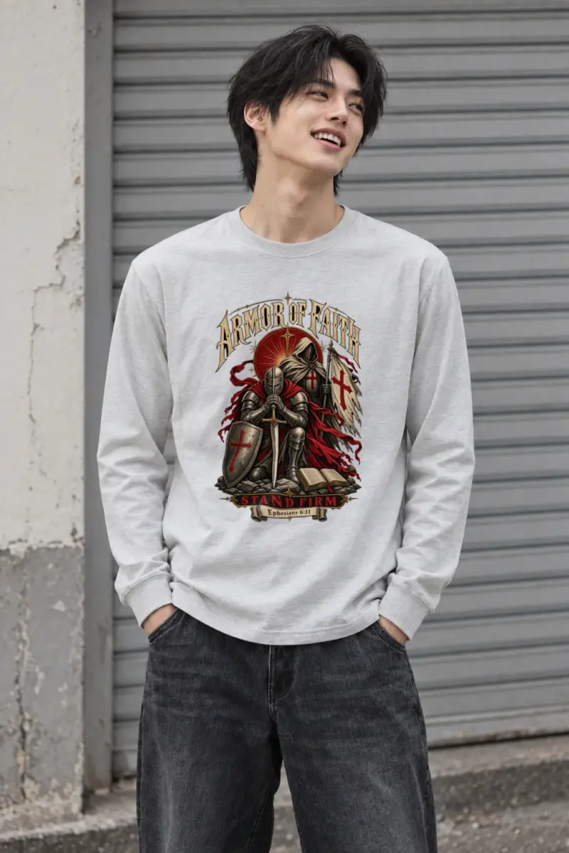 "Armor Of Faith" Unisex Longsleeve T-shirt