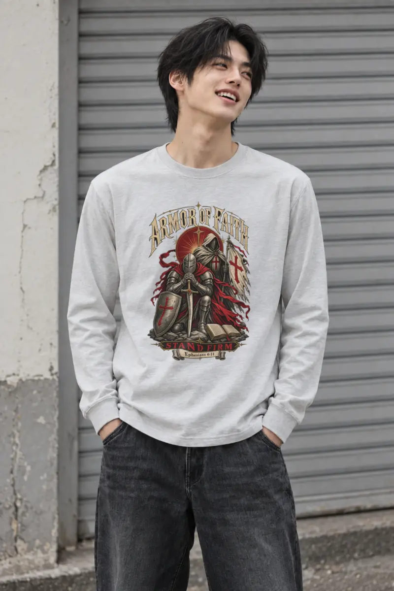 "Armor Of Faith" Unisex Longsleeve T-shirt