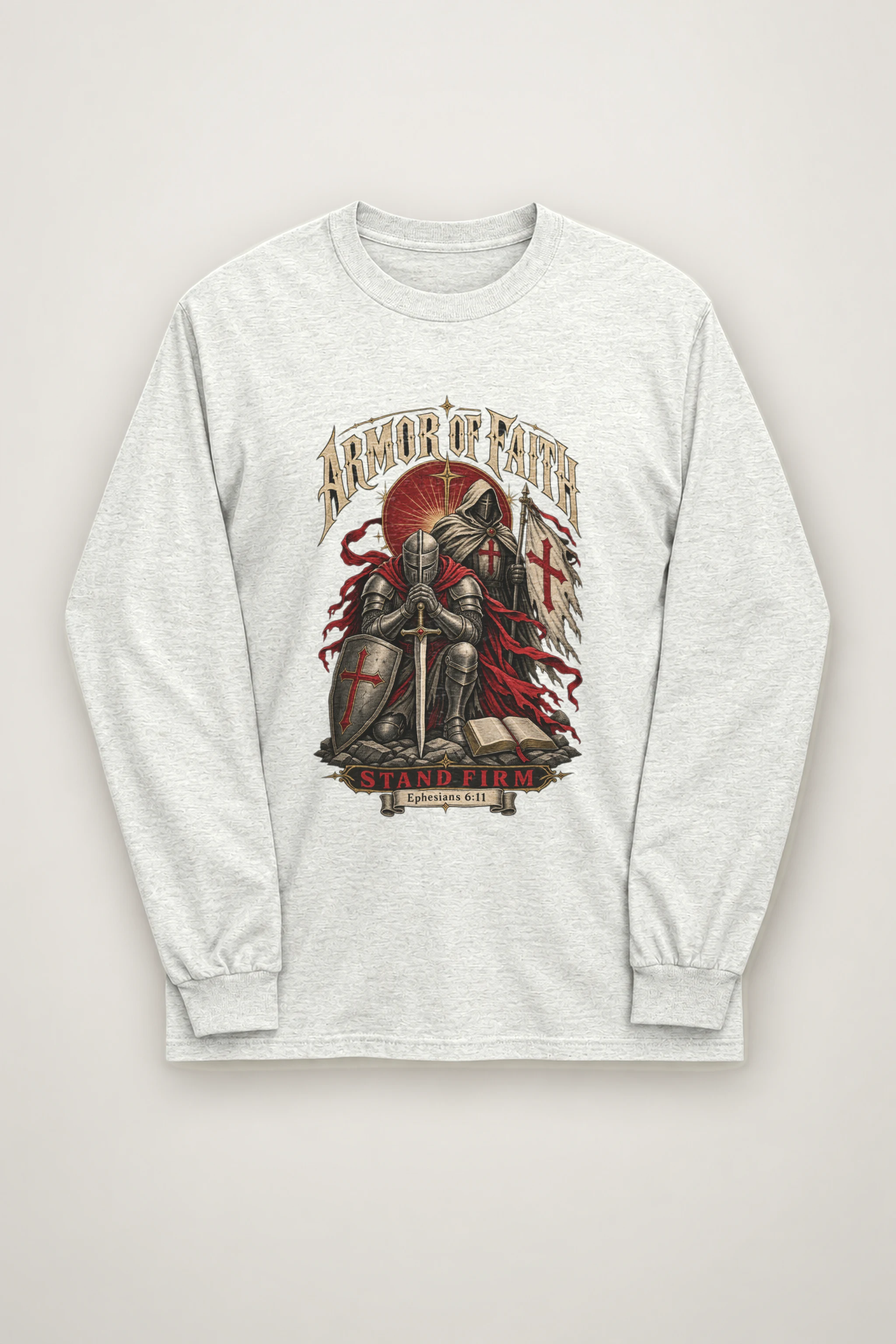 "Armor Of Faith" Unisex Longsleeve T-shirt
