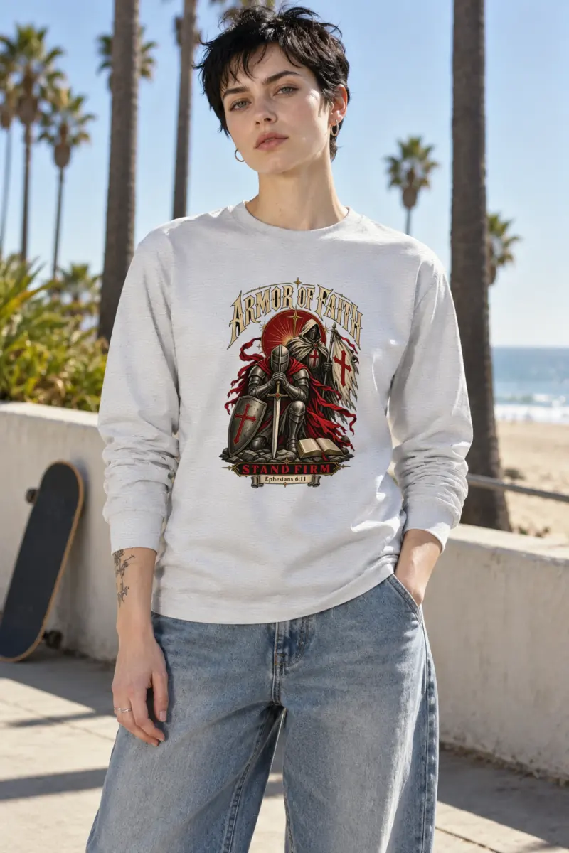 "Armor Of Faith" Unisex Longsleeve T-shirt