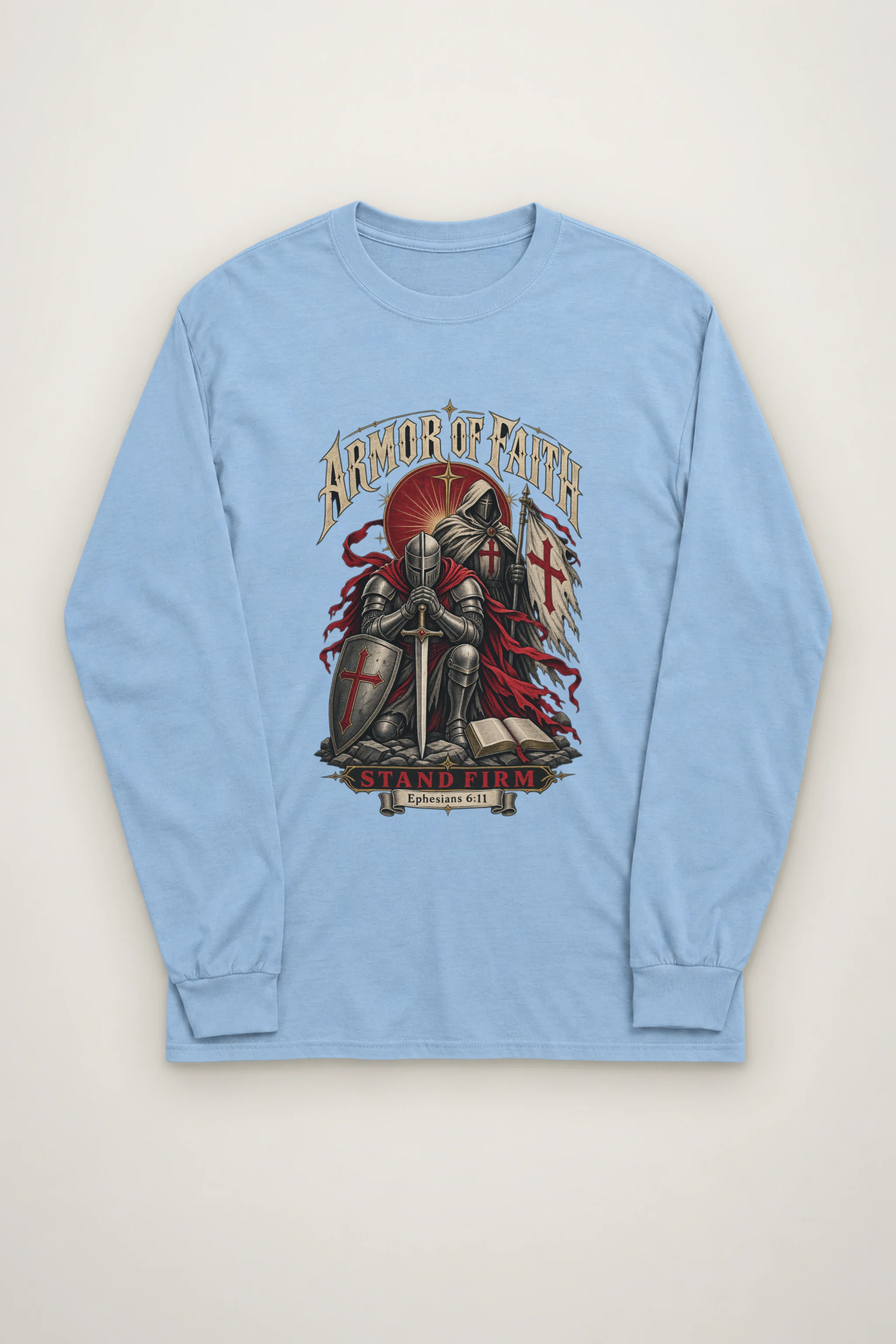 "Armor Of Faith" Unisex Longsleeve T-shirt