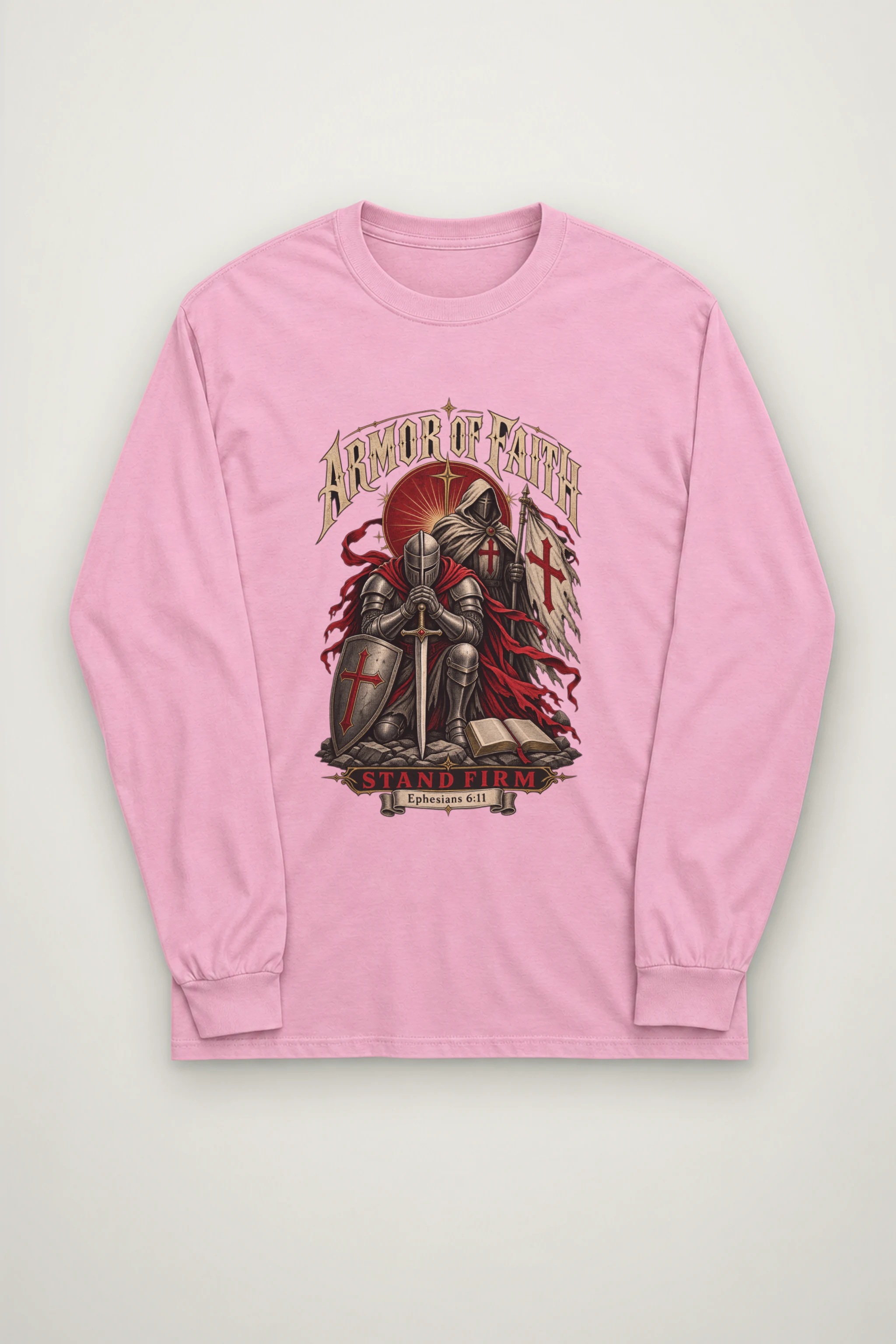 "Armor Of Faith" Unisex Longsleeve T-shirt