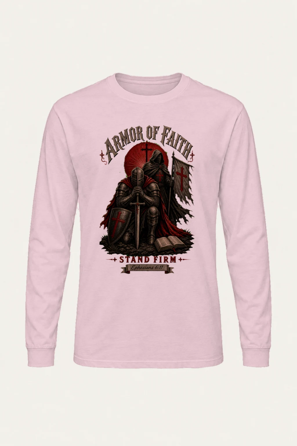 "Armor Of Faith" Unisex Longsleeve T-shirt | Gildan 2400