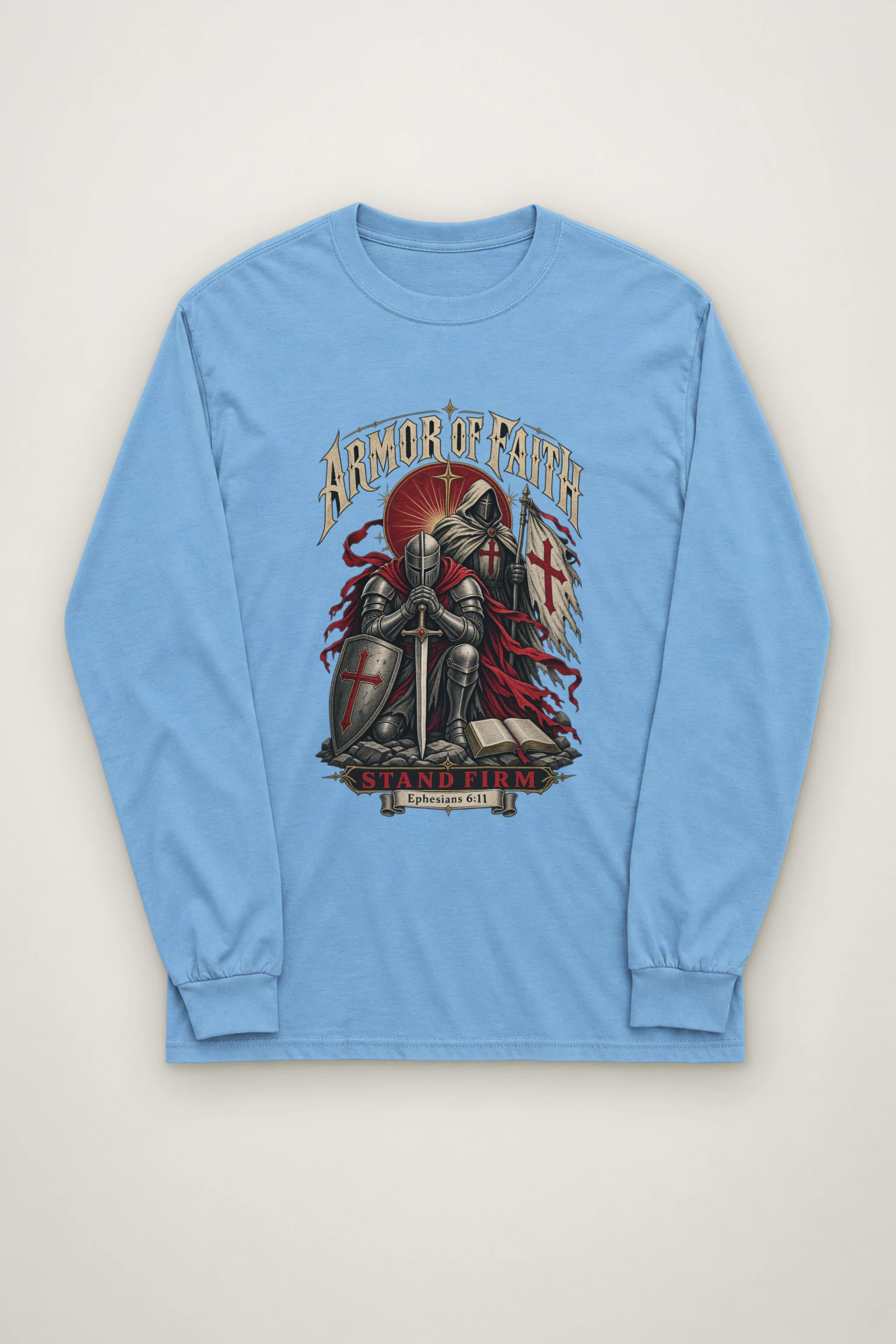 "Armor Of Faith" Unisex Longsleeve T-shirt