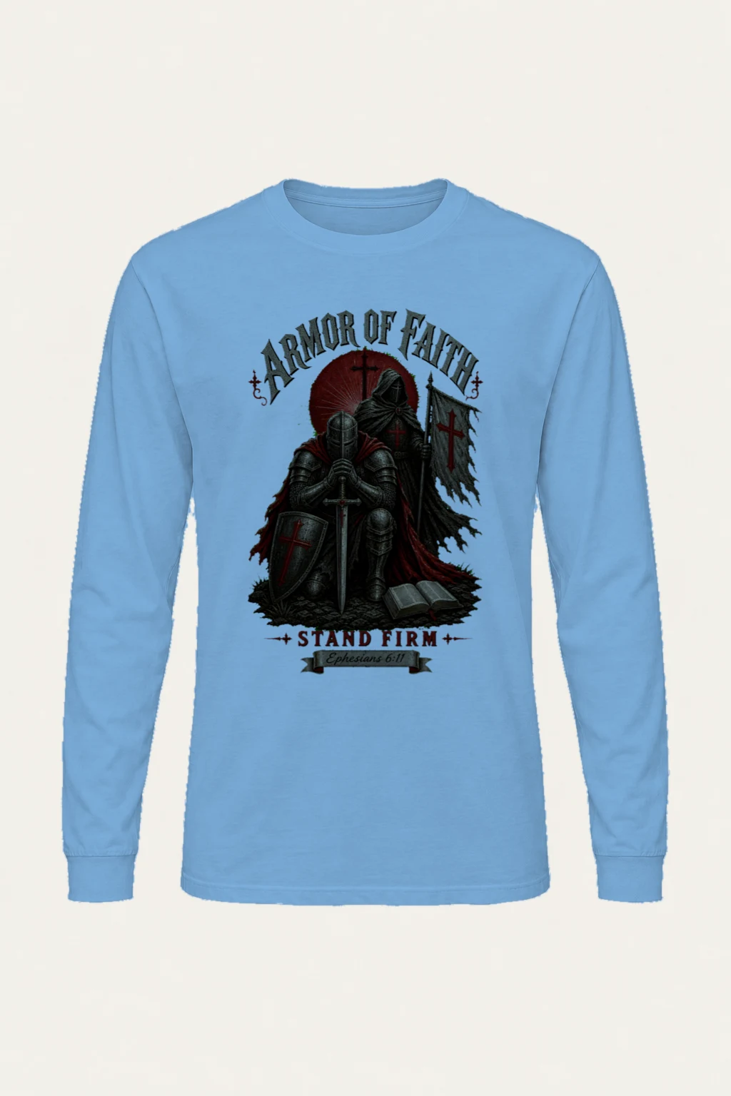 "Armor Of Faith" Unisex Longsleeve T-shirt | Gildan 2400