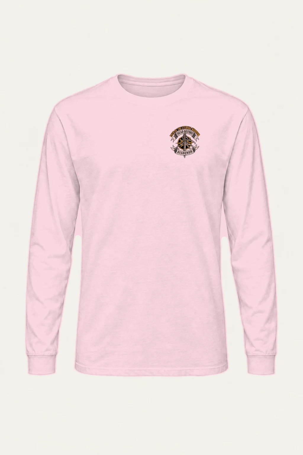 "Armored Banner Warrior" Unisex Longsleeve T-shirt