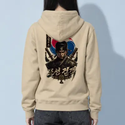 "Armored Joseon Swordsman" Heavy Blend Unisex Pullover Hoodie